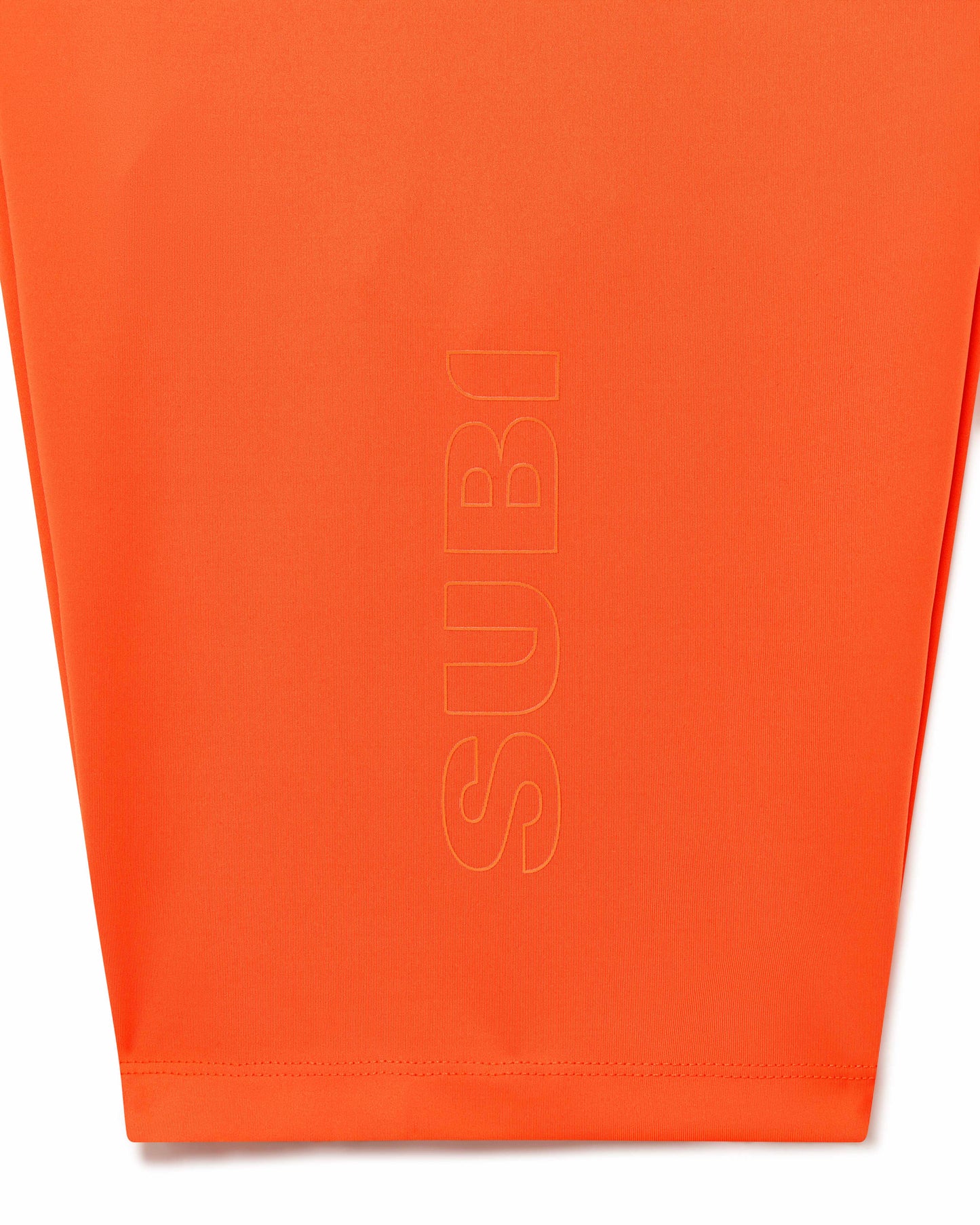 Speed Running Tights, Orange , front view, compression fit, moisture-wicking fabric