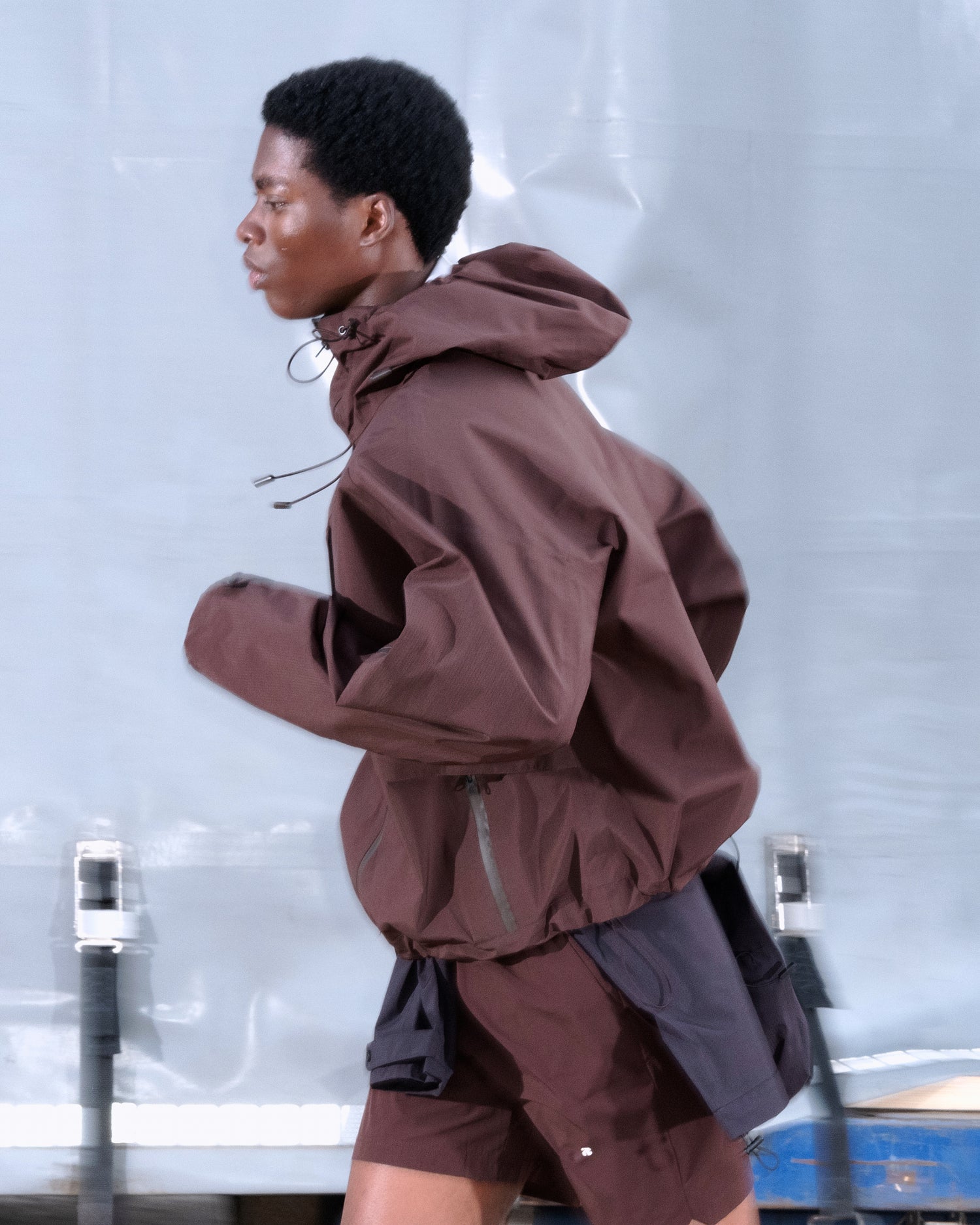 SUBI Activewear Brown Waterproof Jacket