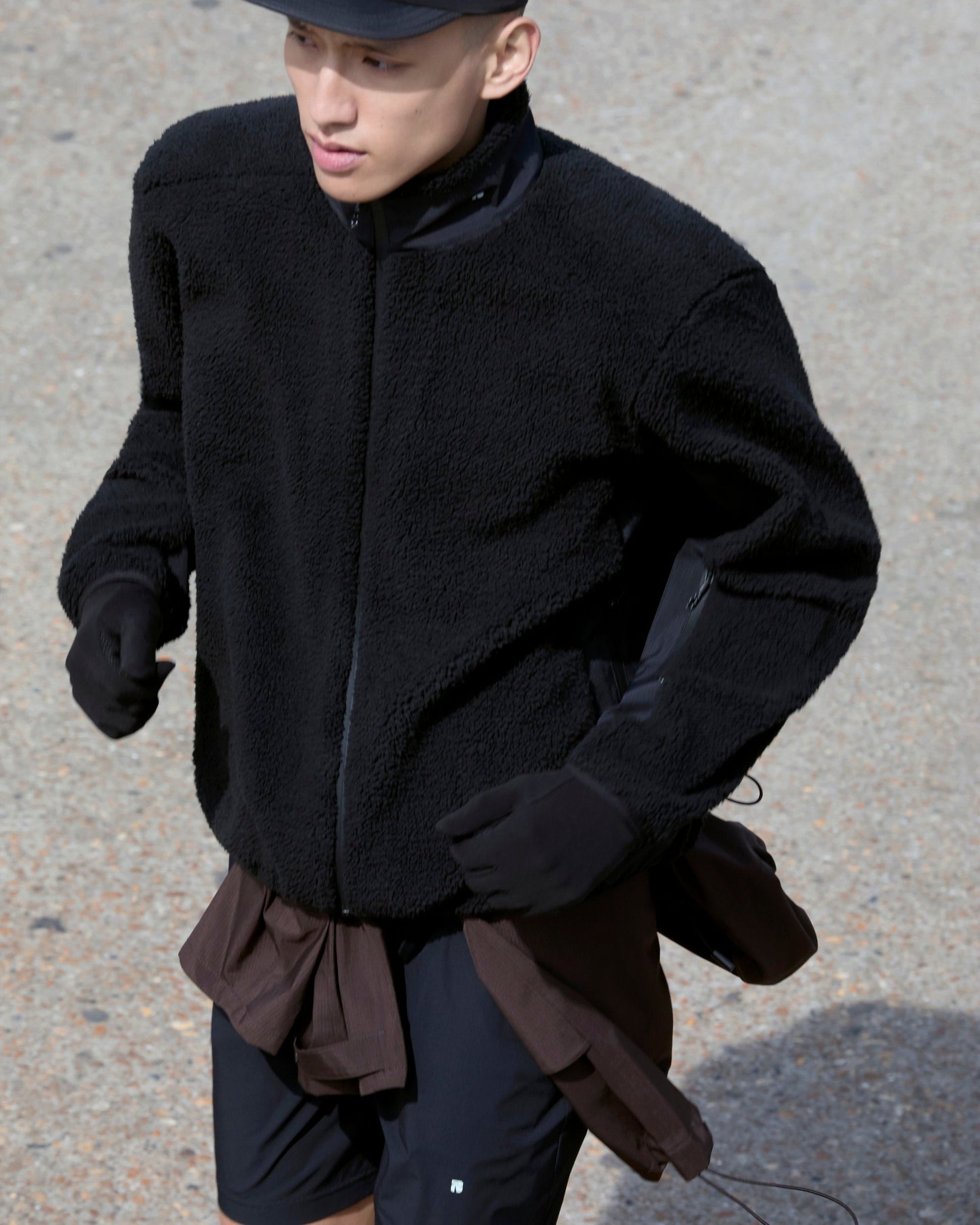 SUBI Black 7" Lined Running Shorts, Breathable, Fast drying, Model