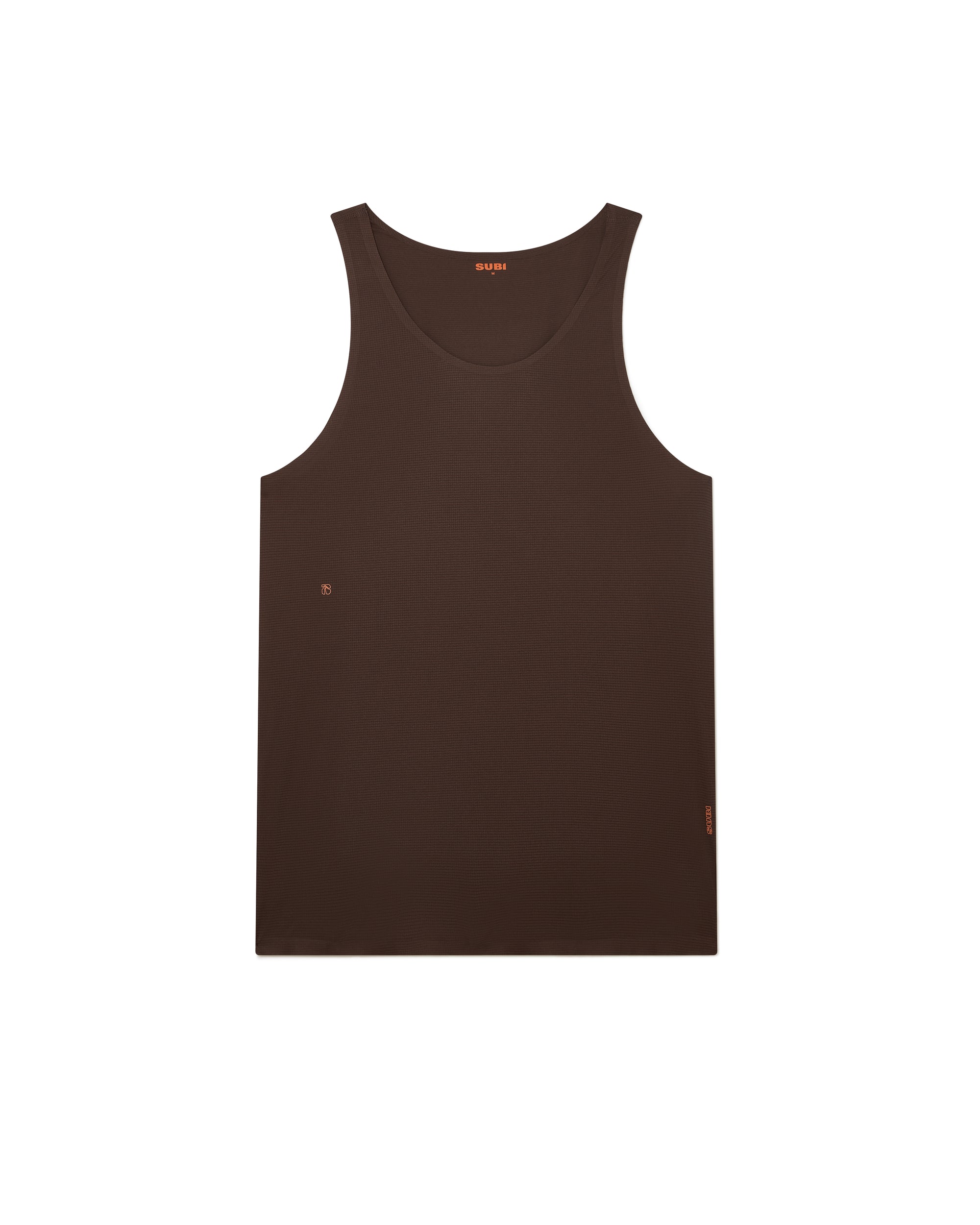 Brown Running singlet, ultra-lightweight, Quick-drying and breathable