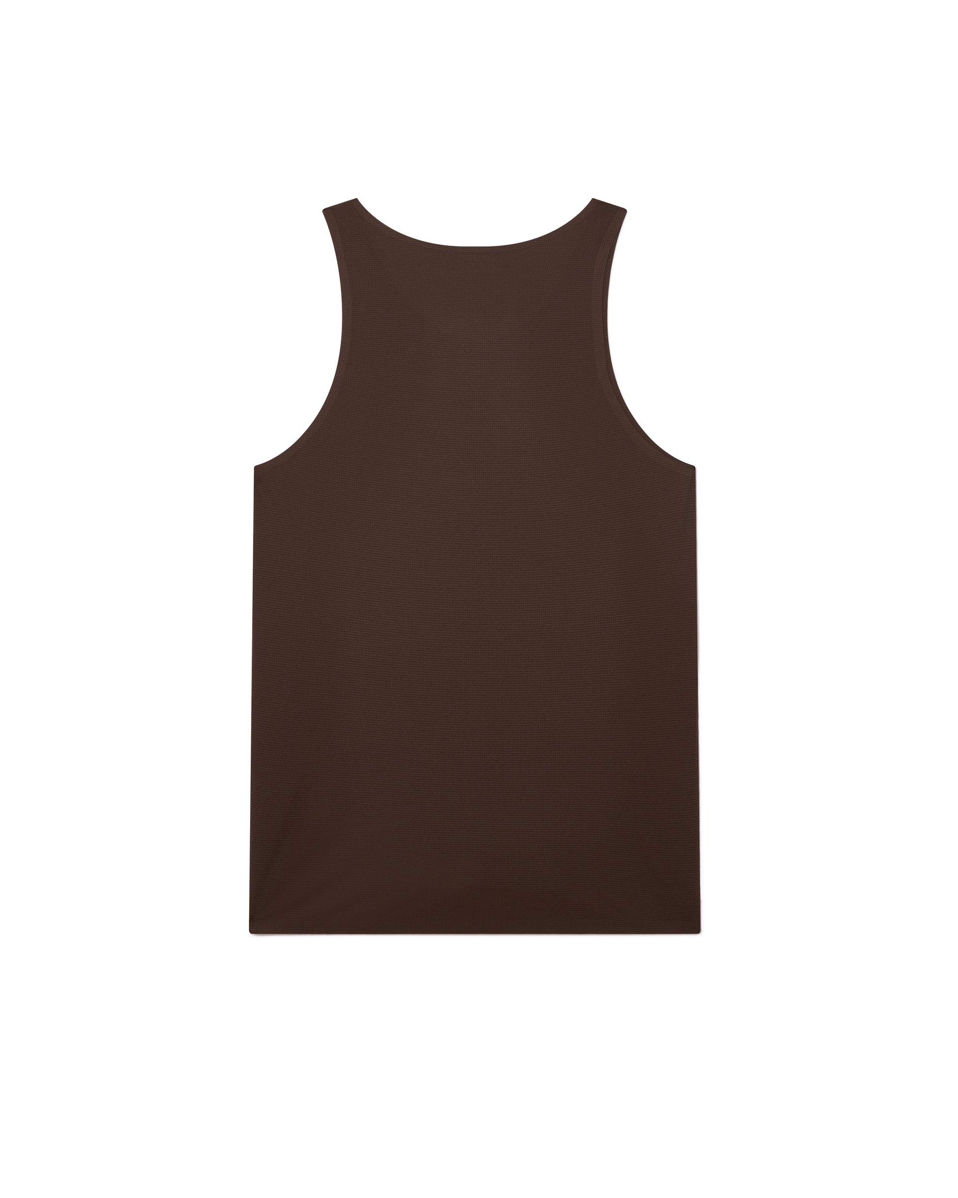 Brown Running singlet, ultra-lightweight, Quick-drying and breathable, back