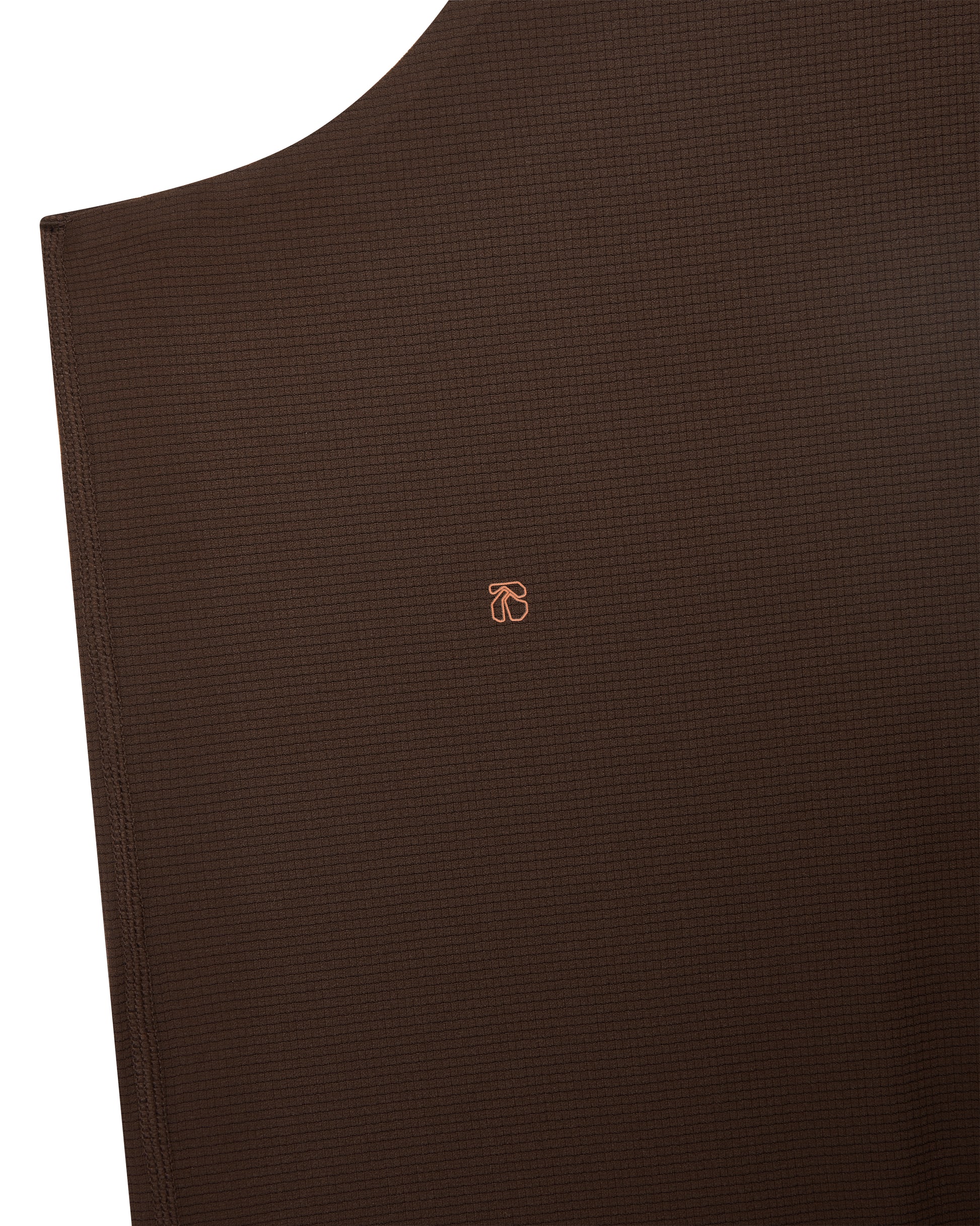 SUBI Brown Running singlet, ultra-lightweight