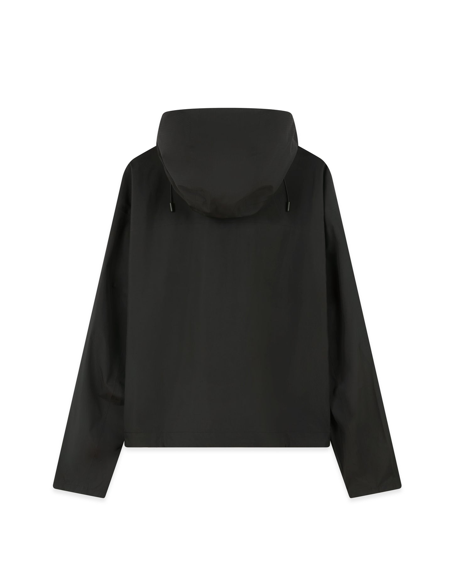 SUBI Black Running Waterproof Jacket, Breathable, Windproof, Durable, Back View